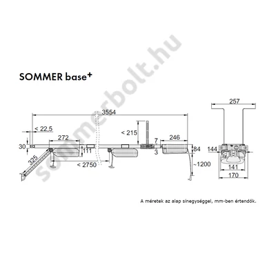Sommer 9110 base+ garázsnyitó szett
